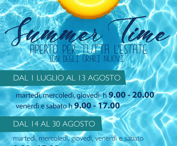 La Bellezza non va in vacanza!! ORARI NUOVI La Bellezza non va in vacanza!! ORARI NUOVI