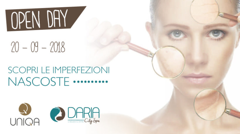 OPEN DAY – Scopri le imperfezioni nascoste